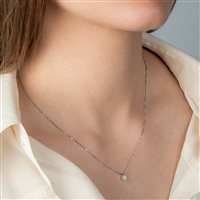 Pendant Mirco Visconti Woman in White Gold AB558/5 - AB558/5